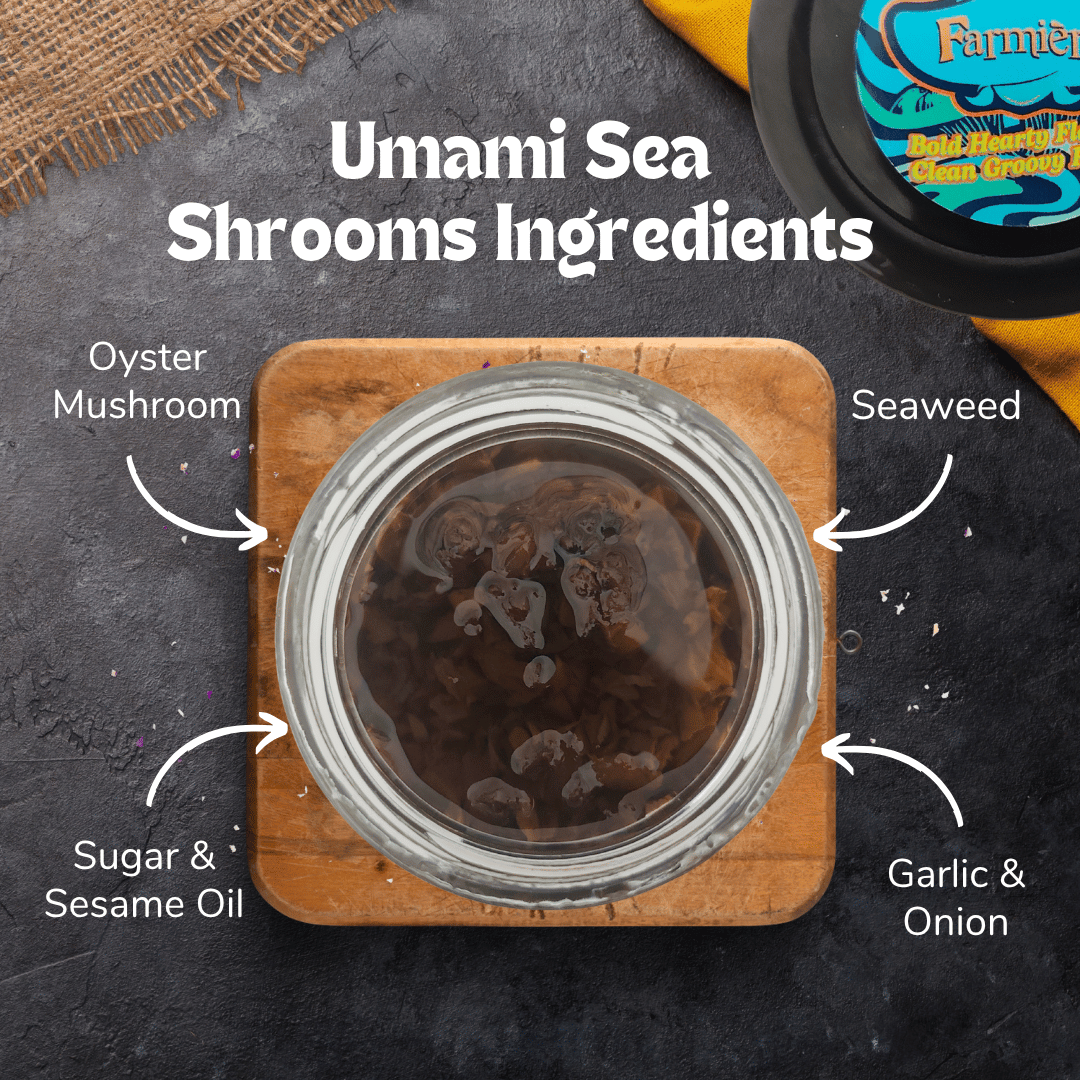 Umami Sea Shrooms - 180g Maison Jar