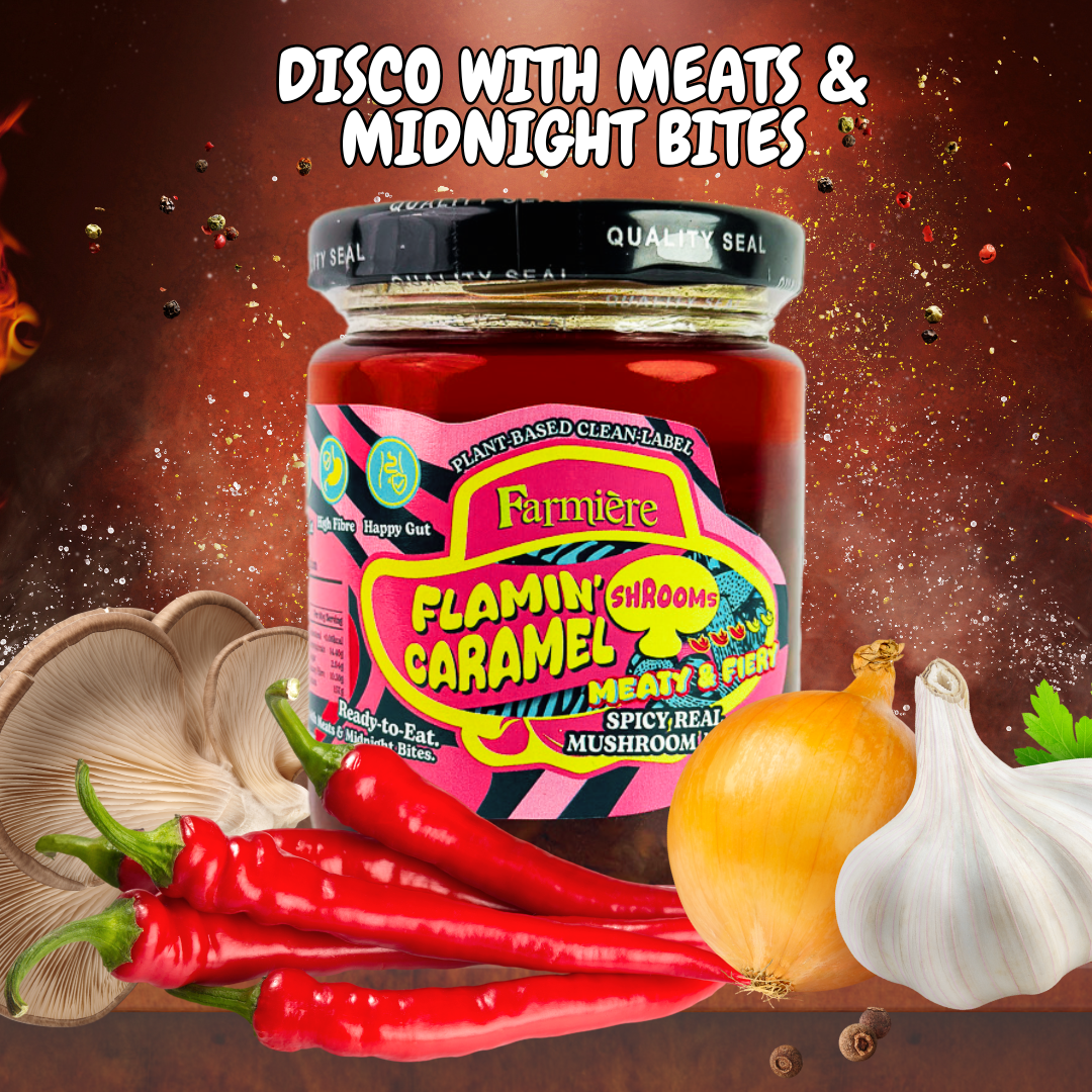 🔥 Flamin’ Caramel Shrooms - 180g Maison Jar