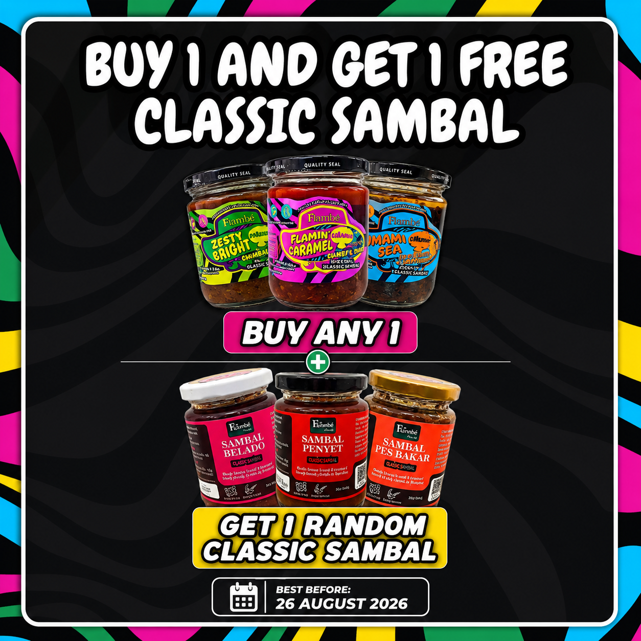 🔥 Flamin’ Caramel Shrooms - 180g Maison Jar