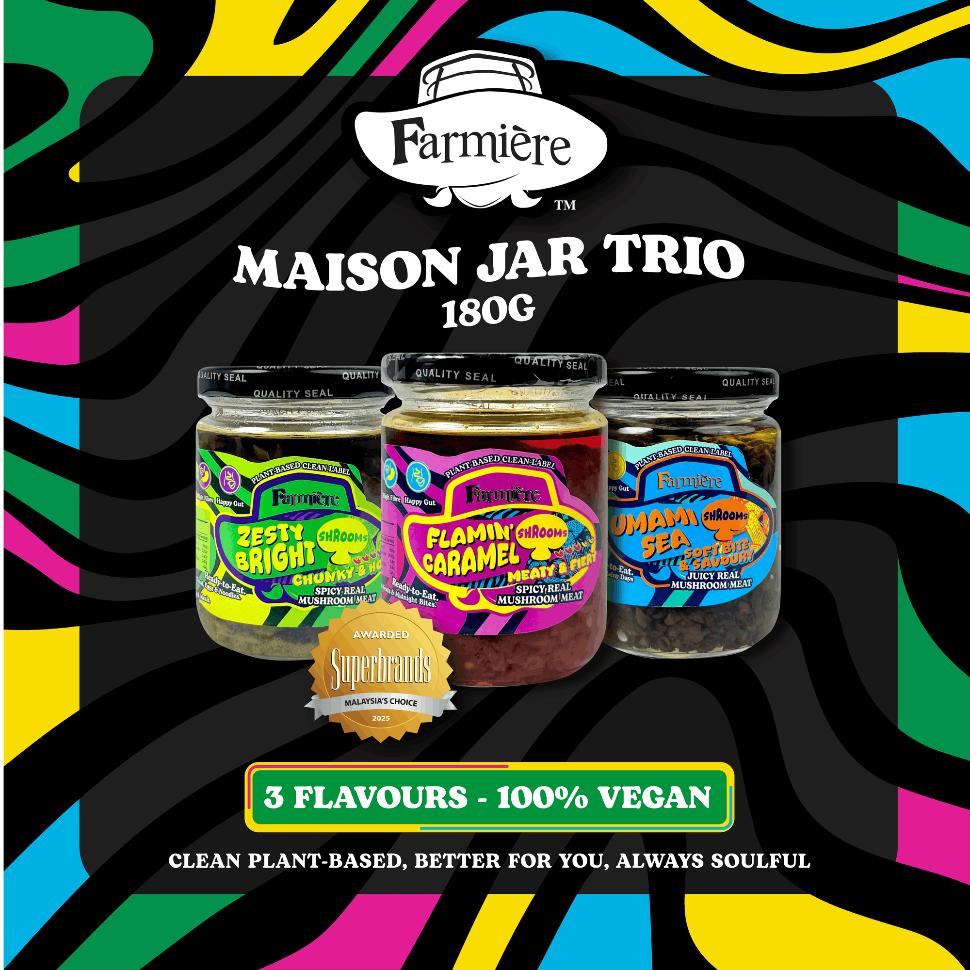 Farmière™ Maison Jar Trio