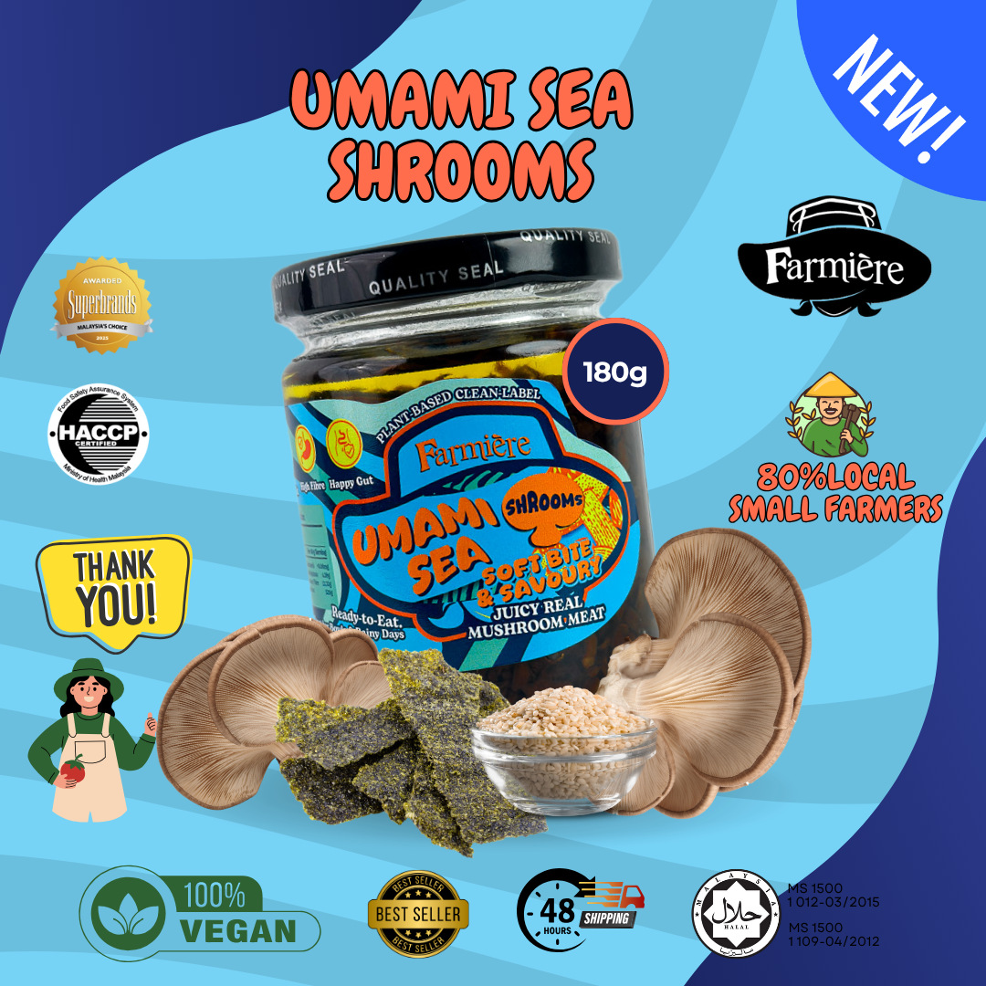 Umami Sea Shrooms - 180g Maison Jar